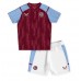 Aston Villa Hjemmedraktsett Barn 2023-24 Korte ermer (+ Korte bukser)